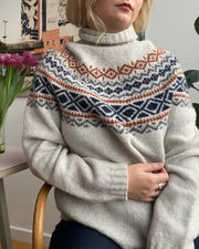 Sirid Færøsk Sweater fra Önling, strikkeopskrift Strikkeopskrift Önling - Katrine Hannibal 