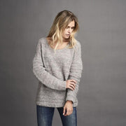 Dora sweater fra Önling, No 20 og No 10 strikkekit Strikkekit Önling - Katrine Hannibal 