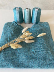 Frk. Vintertwist sweater fra Önling, hverdagskit strikkekit