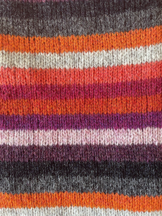 Katrines stribede sweater, strikkeopskrift Strikkeopskrift Önling - Katrine Hannibal 