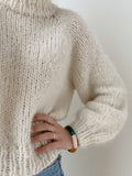 Louisiana Sweater fra PetiteKnit, strikkekit Önling No 12 + silk mohair Strikkekit PetiteKnit 