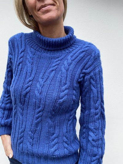 No 35 sweater fra VesterbyCrea, strikkeopskrift Strikkeopskrift VesterbyCrea 