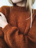 Novice sweater fra PetiteKnit, No 1 + Silk Mohair strikkekit