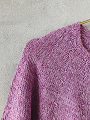 Silke sweater fra Önling, hverdagskit strikkekit