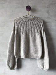 Sunday sweater fra PetiteKnit, strikkeopskrift