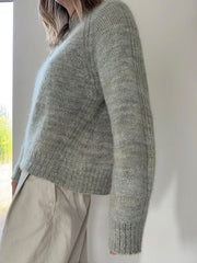 Lane Loop sweater fra Other Loops, No 20 + Silk mohair kit Strikkekit Other Loops 