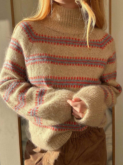 Norma sweater fra My Favourite Things Knitwear, No 16 + silk mohair garnpakke (uden opskrift) Strikkekit My Favourite Things Knitwear 