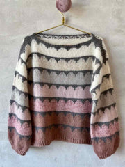 Robinia sweater af Anne Ventzel, multifarvet garnpakke i No 20+10 (uden opskrift) Strikkekit Anne Ventzel 
