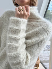Soft Loop sweater fra Other Loops, No 18 + 2 tråde silk mohair strikkekit MANGLER OPSKRIFT Strikkekit Other Loops 