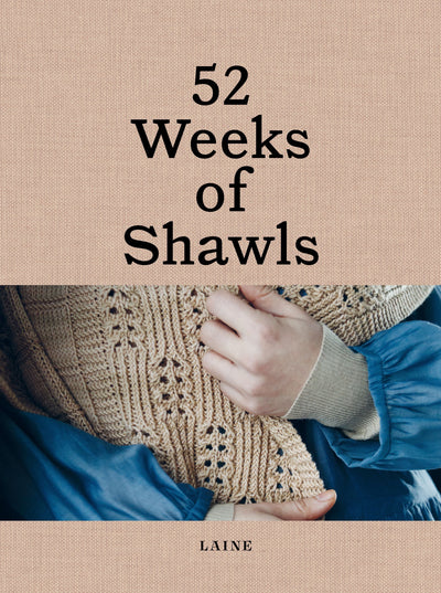 52 Weeks of Shawls fra Laine Publishing - til forudbestilling Strikkebøger Laine 