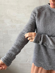 Ahhhh mink sweater, strikkeopskrift Strikkeopskrift Önling - Katrine Hannibal