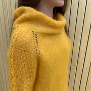 Amsterdam Sweater fra Yarn Lovers, silk mohair strikkekit