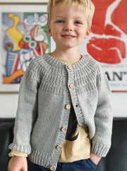 Ankers jakke til børn fra PetiteKnit, No 2 strikkekit Strikkekit PetiteKnit 