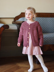 Ankers jakke til børn fra PetiteKnit, strikkekit
