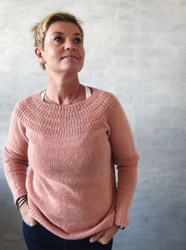 Ankers trøje My size fra PetiteKnit, strikkeopskrift - Önling strikkeopskrifter & garn