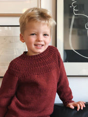 Ankers trøje til børn fra PetiteKnit, Strikkeopskrift