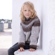 Badger sweater (junior) af Anne Ventzel, Strikkeopskrift Strikkeopskrift Anne Ventzel 