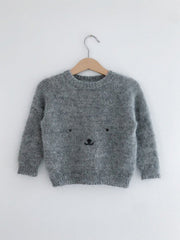 Bamsesweater til børn fra PetiteKnit, No 1 strikkekit Strikkekit PetiteKnit 
