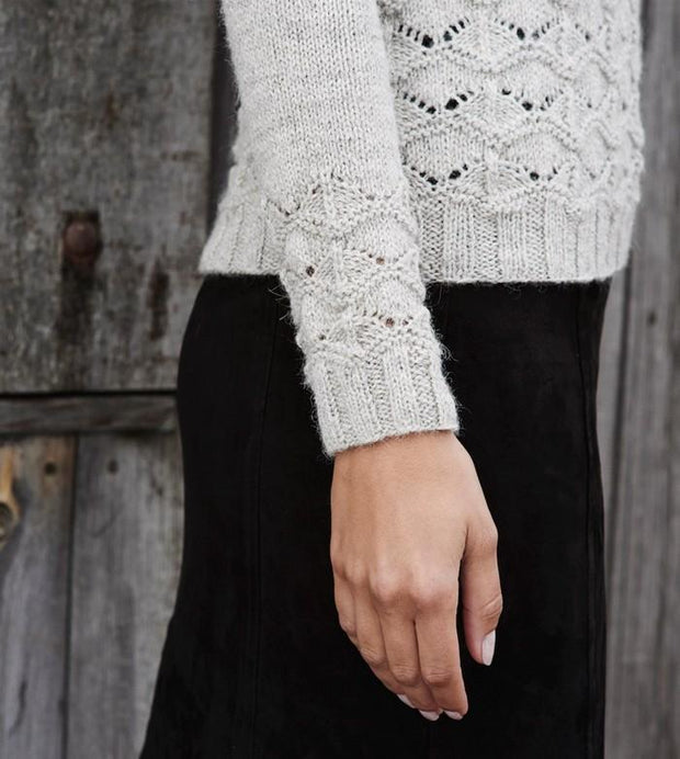Becca sweater, strikkeopskrift - Önling strikkeopskrifter & garn