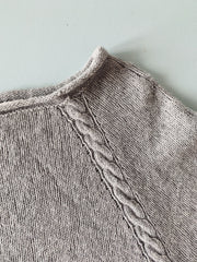 Benedicte sweater, strikkeopskrift Strikkeopskrift Önling - Katrine Hannibal 
