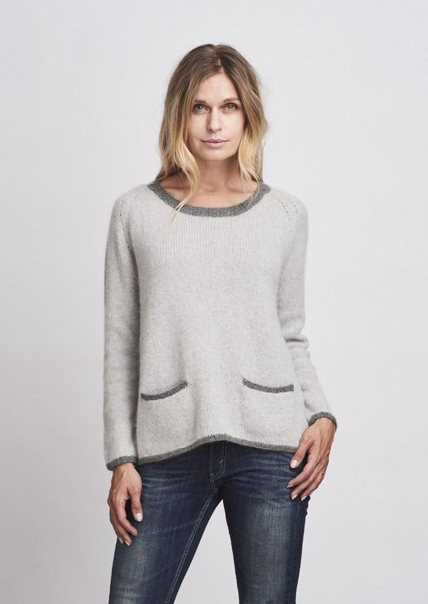Bernadette sweater, strikkeopskrift - Önling strikkeopskrifter & garn