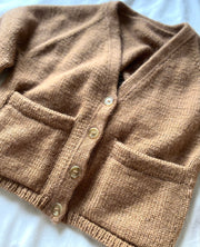Capulus cardigan by Refined Knitwear, No 20 + silk-mohair kit Strikkekit Refined Knitwear 