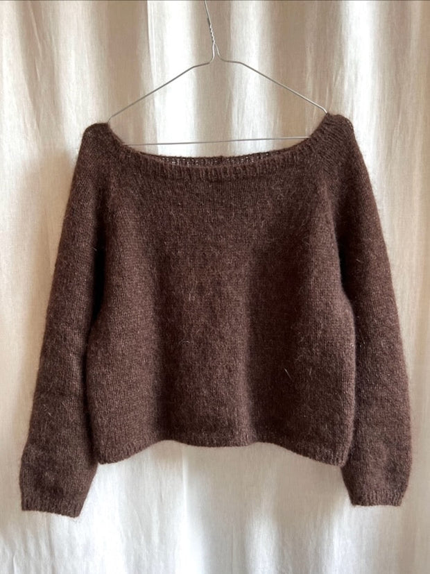 Capulus sweater by Refined Knitwear, silk mohair strikkekit Strikkekit Refined Knitwear 