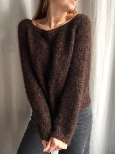 Capulus sweater fra Refined Knitwear, strikkeopskrift Strikkeopskrift Refined Knitwear 
