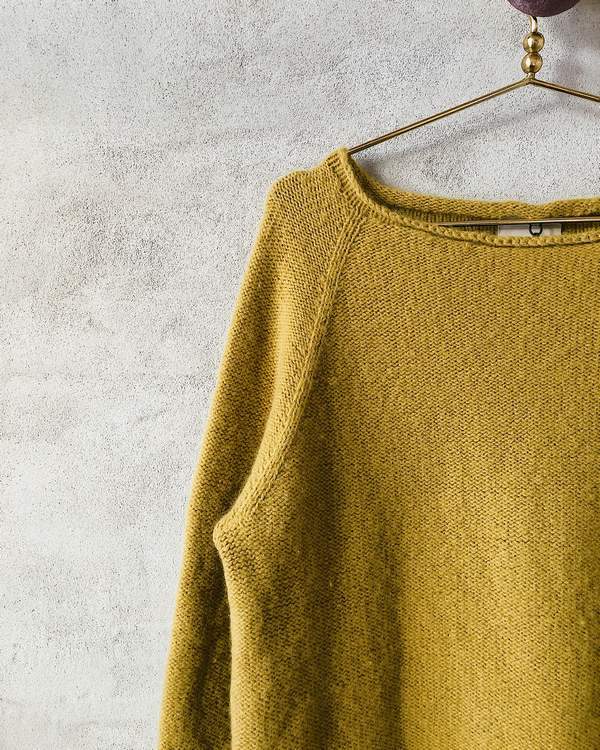 Caroline sweater, strikkeopskrift - Önling strikkeopskrifter & garn