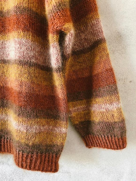 Chloé sweater, No 12 + silk mohair kit Strikkekit Önling - Katrine Hannibal 