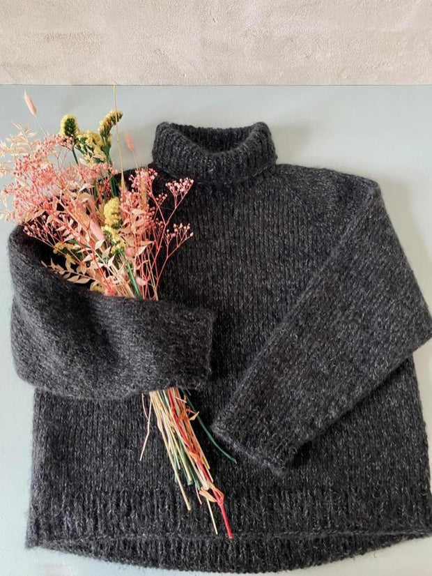 Chunky Easy Peasy sweater strikkeopskrift Strikkeopskrift Önling - Katrine Hannibal 