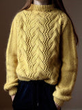 Copenhagen Sweater fra Yarn Lovers, No 1 og silk mohair strikkekit