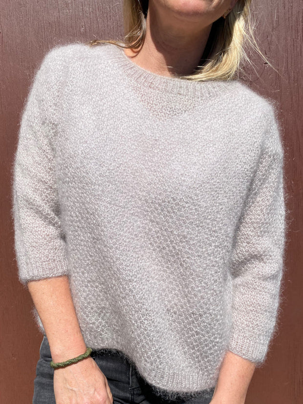 Dahlia mohair sweater fra Önling, Silk mohair strikkekit Strikkekit Önling - Katrine Hannibal 
