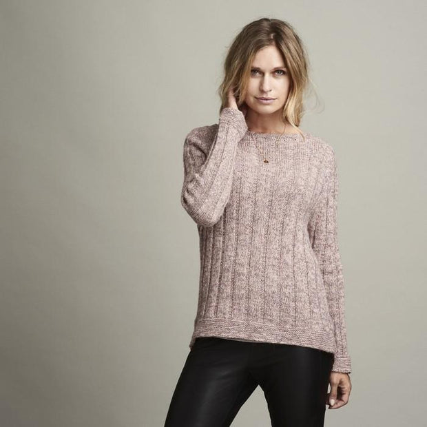 Delia sweater, strikkeopskrift - Önling strikkeopskrifter & garn