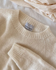 Dikkedarer sweater fra Petiteknit, No 12 + silk mohair strikkekit Strikkekit PetiteKnit 