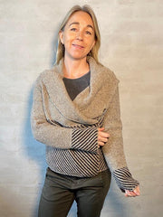 Diva jakke af Hanne Falkenberg, strikkekit Strikkekit Hanne Falkenberg 