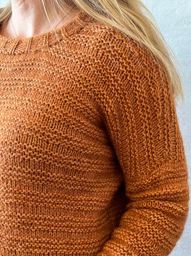 Dora sweater fra Önling, No 2 og No 10 strikkekit Strikkekit Önling - Katrine Hannibal 