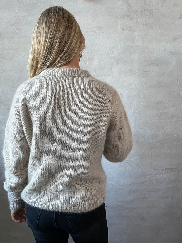 Easy Peasy Raglan Sweater m. lange ærmer, No 1 strikkekit Strikkekit Önling - Katrine Hannibal 