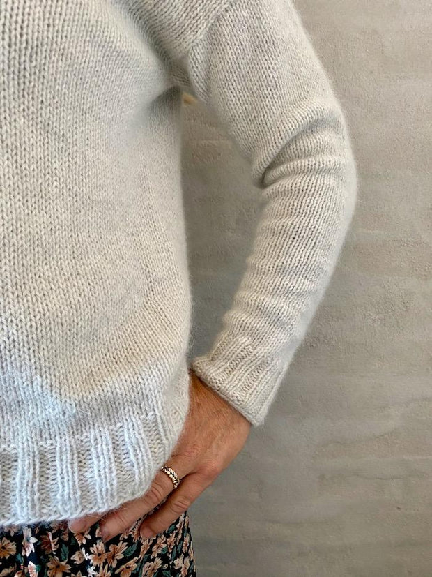 Easy Peasy Sweater med rullekrave, strikkeopskrift Strikkeopskrift Önling - Katrine Hannibal 