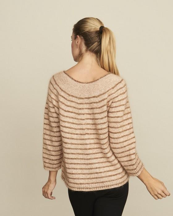 Edel sweater, strikkeopskrift - Önling strikkeopskrifter & garn