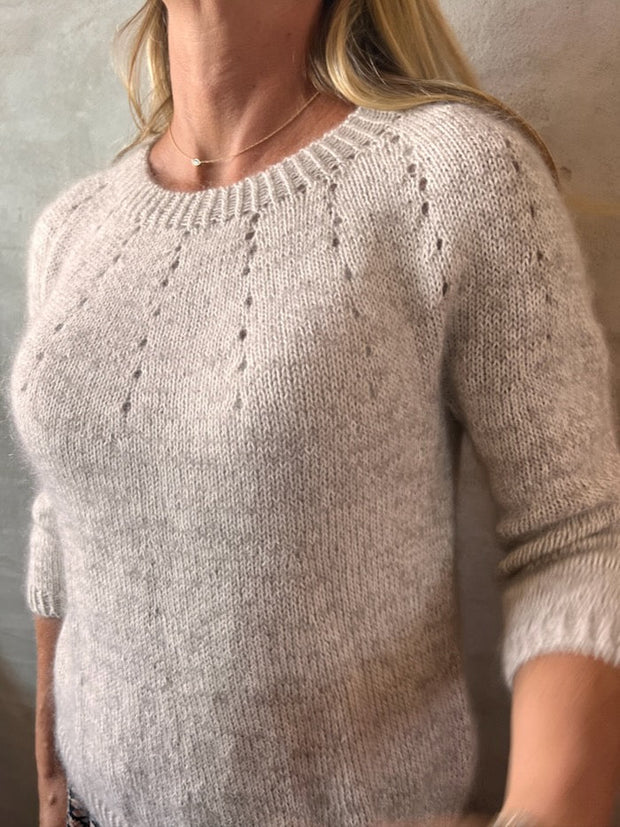 Emily sweater af Önling, No 21 + No 10 kit Strikkekit Önling - Katrine Hannibal 