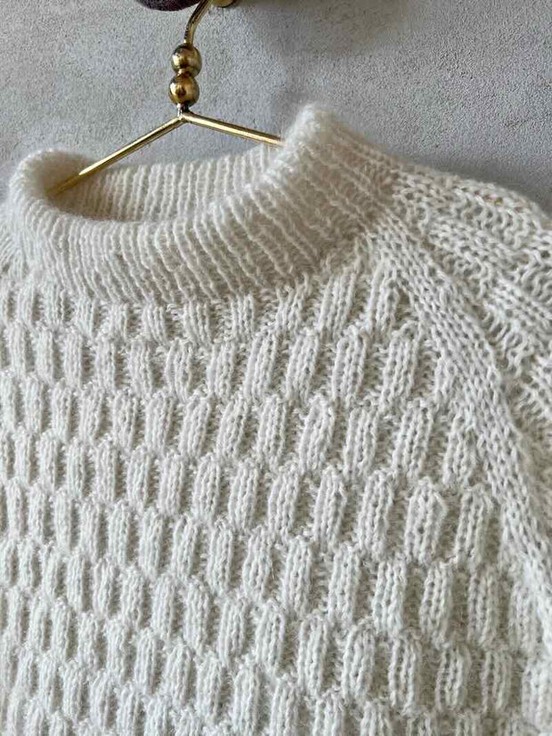 Esther sweater fra Önling, No 20 + silk mohair strikkekit Strikkekit Önling - Katrine Hannibal 