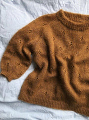 Fortune sweater fra Petiteknit, silk mohair strikkekit Strikkekit PetiteKnit 