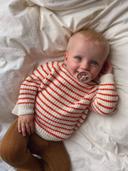Friday Sweater til baby af PetiteKnit, strikkeopskrift Strikkeopskrift PetiteKnit 