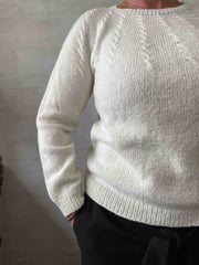 Frk. Vintertwist sweater, No 2 strikkekit Strikkekit Önling - Katrine Hannibal 