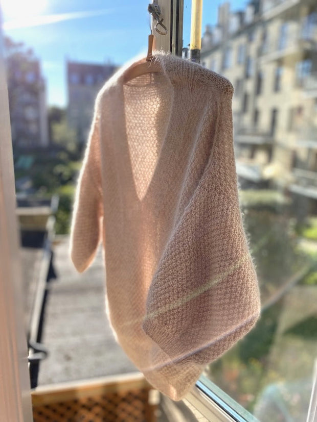 Fungus Sweater V-neck fra Refined Knitwear, strikkeopskrift Strikkeopskrift Refined Knitwear 