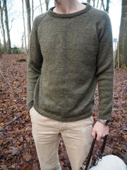 Hanstholm Sweater til mænd af PetiteKnit, No 12 + 13 strikkekit Strikkekit PetiteKnit 