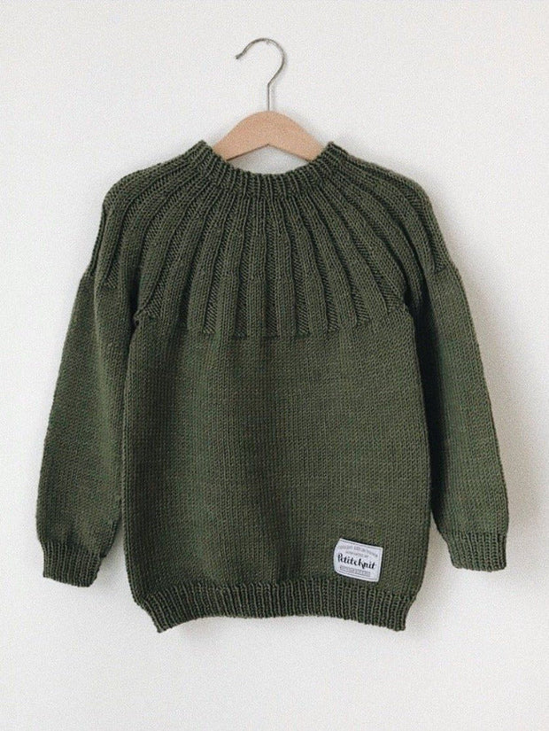 Haralds Sweater til børn af PetiteKnit, No 1 strikkekit Strikkekit PetiteKnit 