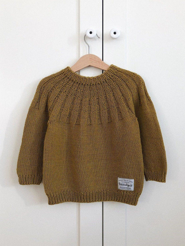 Haralds Sweater til børn af PetiteKnit, No 1 strikkekit Strikkekit PetiteKnit 