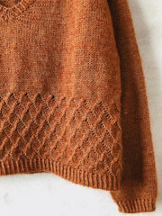 Helena Sweater, No 2 + Silk mohair kit Strikkekit Önling - Katrine Hannibal 
